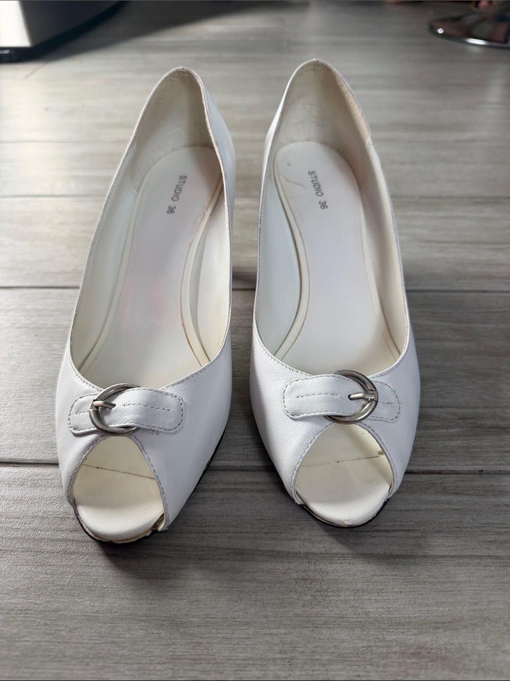 White heels